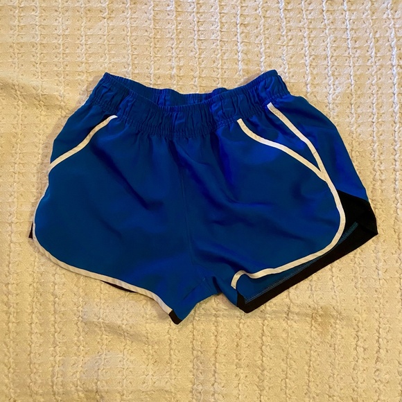 Zone Pro Blue Athletic L Shorts - Picture 1 of 4